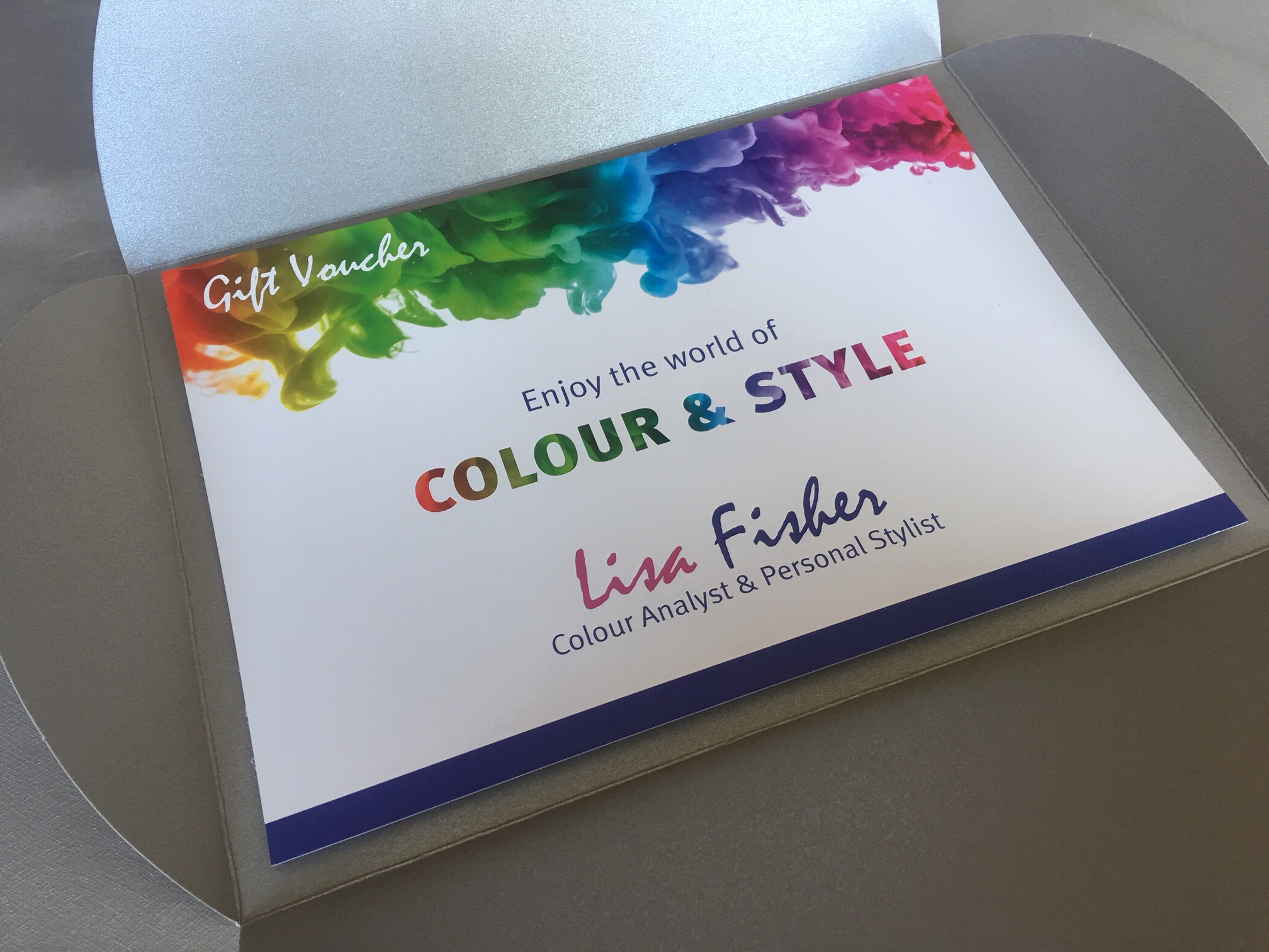 Lisa Fisher Gift Voucher Lisa Fisher Colour and Style