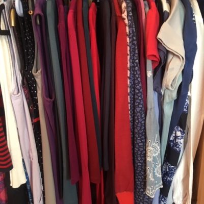 Tidy wardrobe Lisa Fisher Colour and Style
