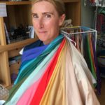 Sue in her best colours Autumn soft blue Lisa Fisher Collour and Style